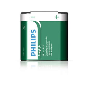 Philips Longlife Zinc Carbon 4,5v 3R12