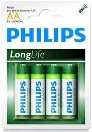 Philips Longlife AA Batterijen