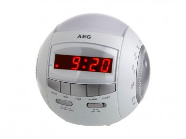 AEG klokradio, AEG radio, Klokradio, klokradio met lampje, MRC 4109