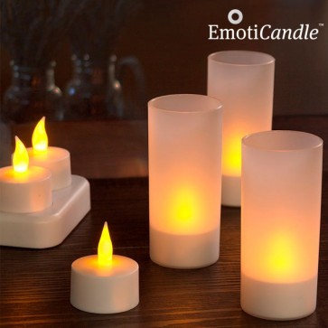 Emoticandle, Theelichten, tea-lights