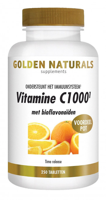 Golden Naturals Vitamine C1000 250 tabletten