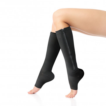 Comfy Socks - Steunkousen met Rits