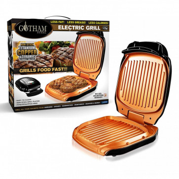 Gotham Steel Low Fat Grill - Elektrische Grillplaat