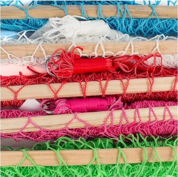 net hangmat blauw, hangmat rood, hangmat roze, hangmat groen