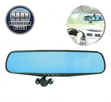 HD Mirror Cam dashcam 720P