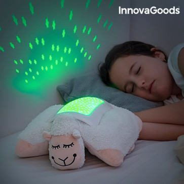 Innovagoods Knuffelschaap met Ledprojector