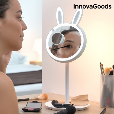 Innovagoods         2 in 1 make-up konijn LED   spiegel