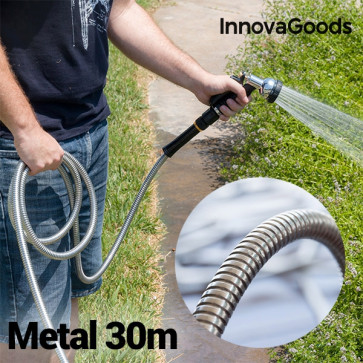 Innovagoods Metalen Tuinslang 30M