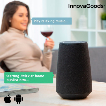 InnovaGoods VASS Intelligent Bluetooth Speaker Voice Assistant