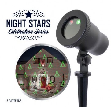 Laser Light Night Stars 5 Patronen 