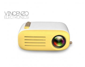 VinCenzo Electronics YG200 - Mini Led Projector 