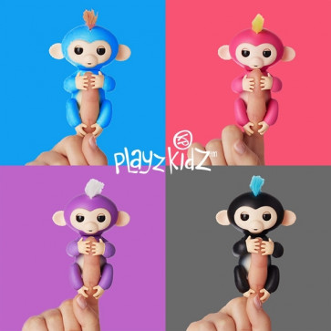 Playz Kidz Cheeky Monkey Interactieve Aap Blauw