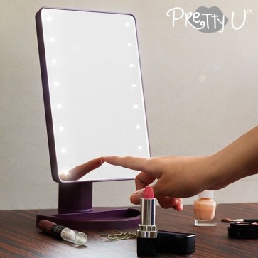 Pretty u Tabletop LED_ mirror