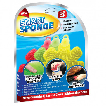 Smart Sponge - Siliconen Schuurspons