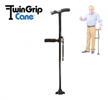 Twin Grip Cane Wandelstok