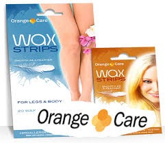 Orange Care Wax Strips