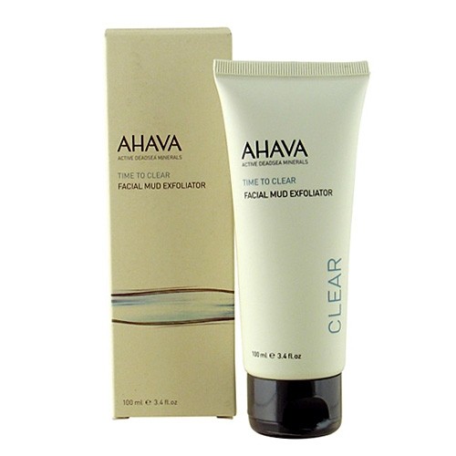 AHAVA Gesichts-Peeling Mit Totes-Meer-Schlamm – Sanfte Reinigung Für Strahlende Haut, 100 Ml