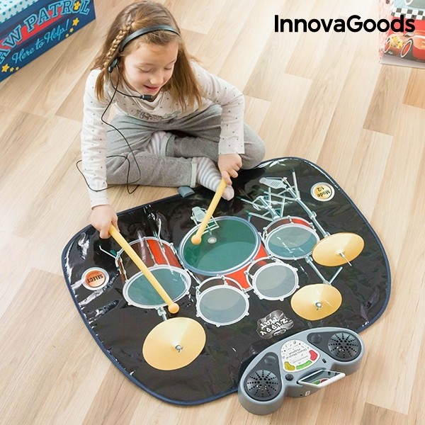 Innovagoods drum kit play mat nu verkrijgbaar bij Bekendvanpc.nl