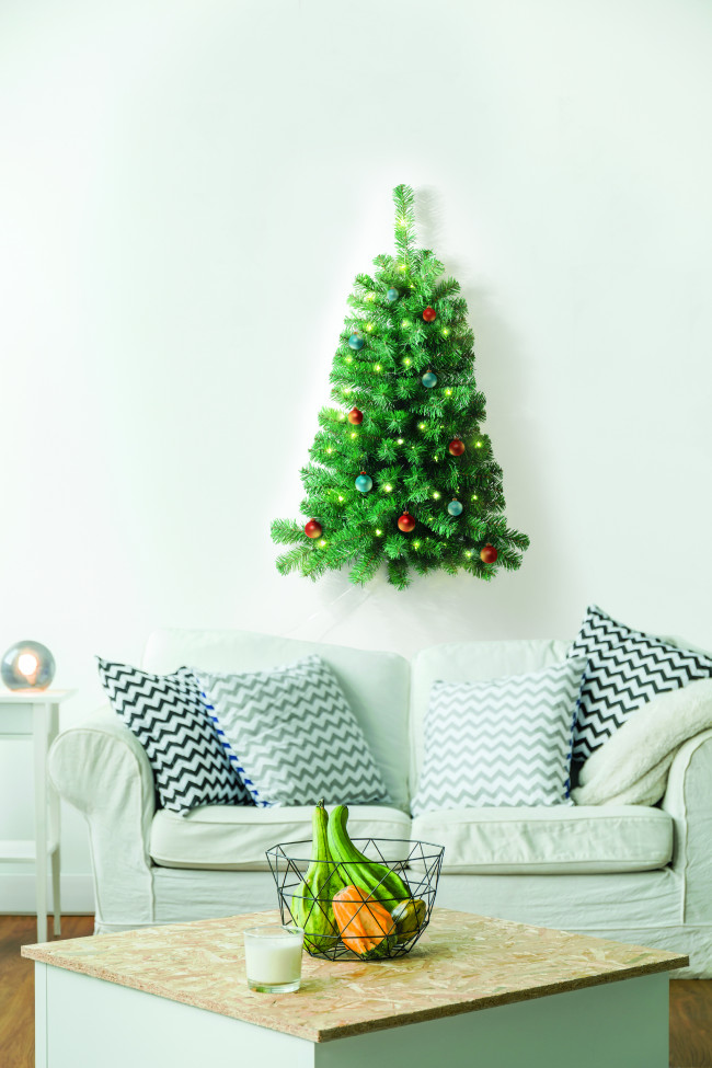 Muur Kerstboom Binnen