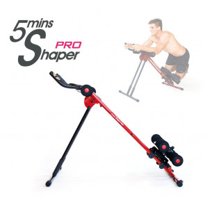 5 Minute Shaper Pro - Fitnessapparaat Zwart / Rood 