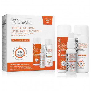 Foligain Men’s Triple Action Hair Care System