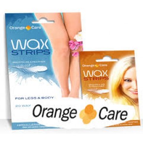 Orange Care Wax Strips