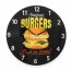 Burgers Wandklok, Burgers Clock, Klok, Wandklok, Burgers,