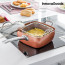 Innovagoods Copper Keramische Multi-kook Pan 4 delig