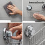 douche organizer met supersterke zuignappen