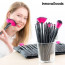 InnovaGoods Set Van 24 Make-Up Kwasten En Penselen