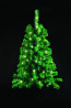 Ideaworks Halve Muur Kerstboom met verlichting 