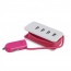 Auto oplader roze