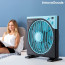 Innovagoods Vloerventilator Zwart / Blauw