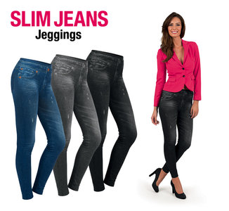 Afbeelding van Slim Jeans Jegging maat XXL / XXXL