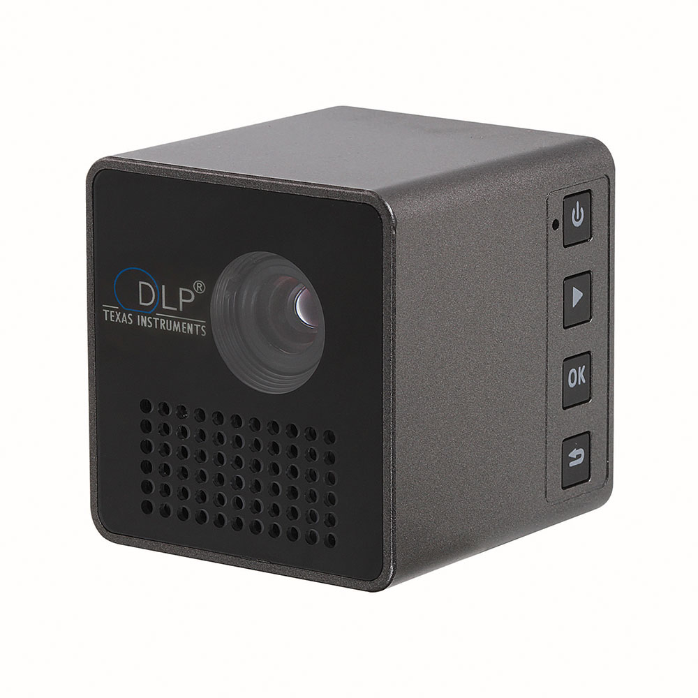 Afbeelding van DLP Texas instruments Draagbare multimediaspeler-projector Wifi DV149